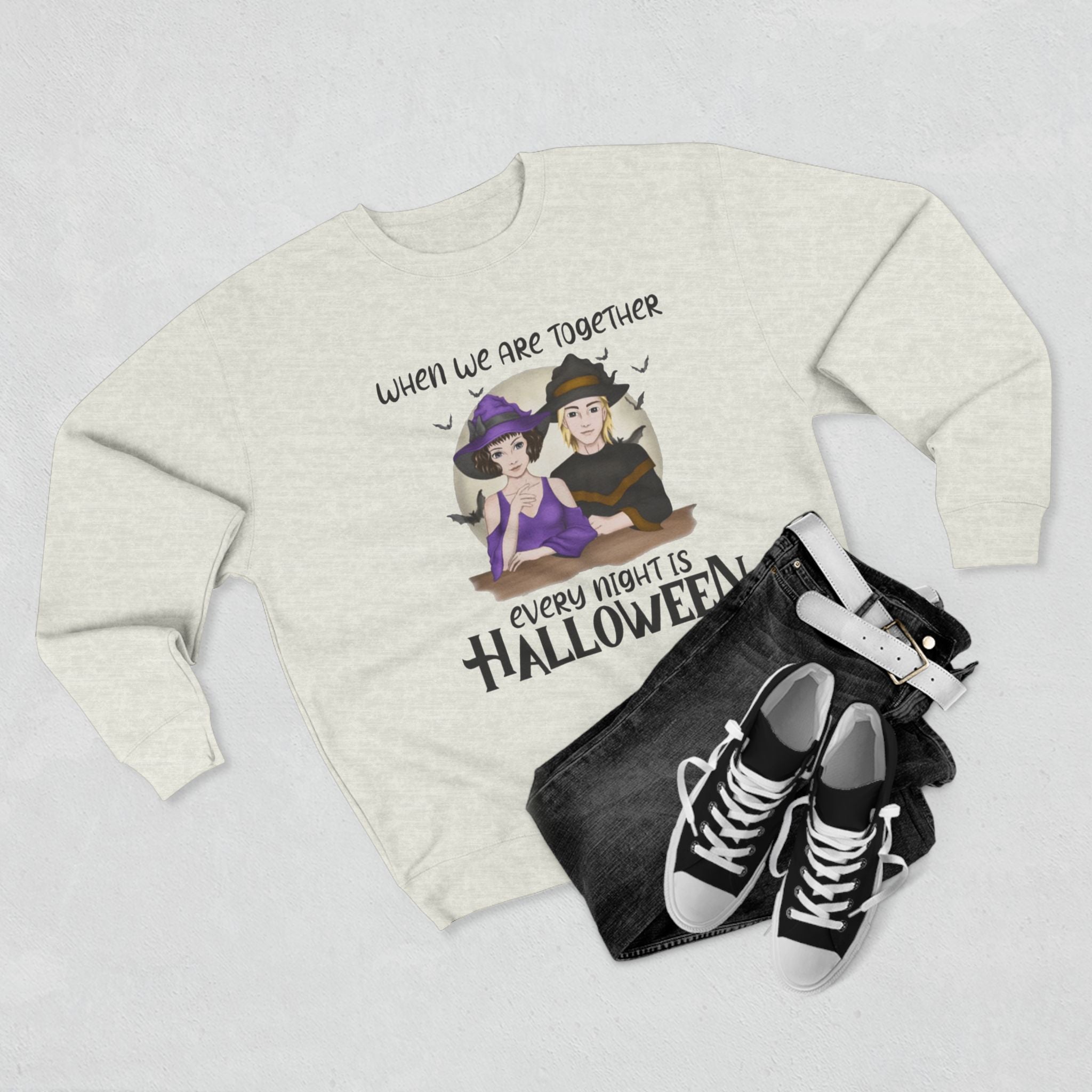 When we are together every night is helloween | Unisex Ultra Cotton Long Sleeve Tee